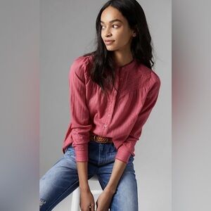 Pilcro The Victoria Lace Buttondown